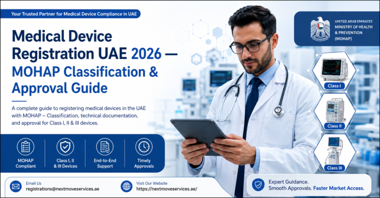 Medical Device Registration in UAE — MOHAP Classification & Approval Guide 2026