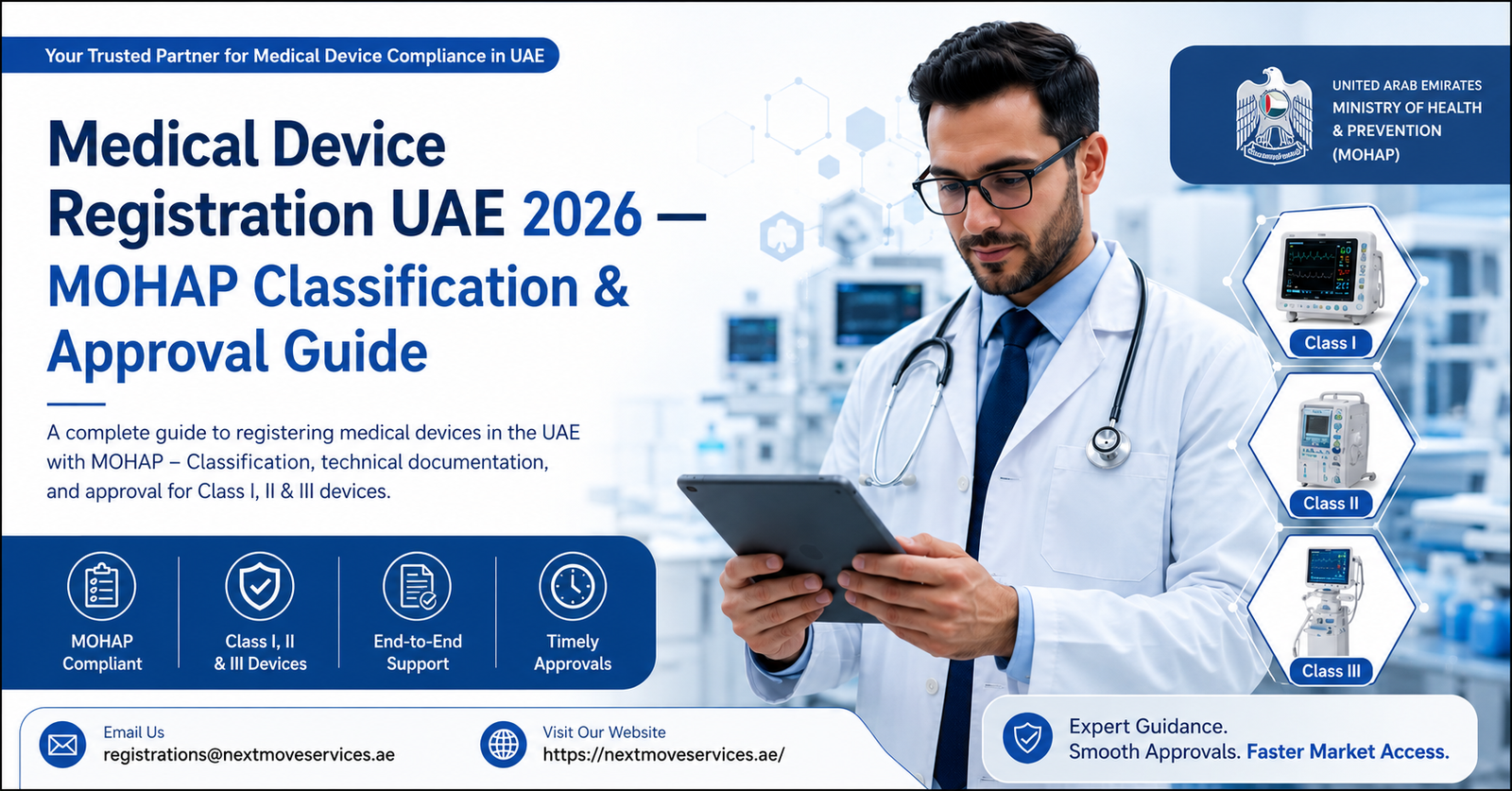 Medical device registration in UAE 2026