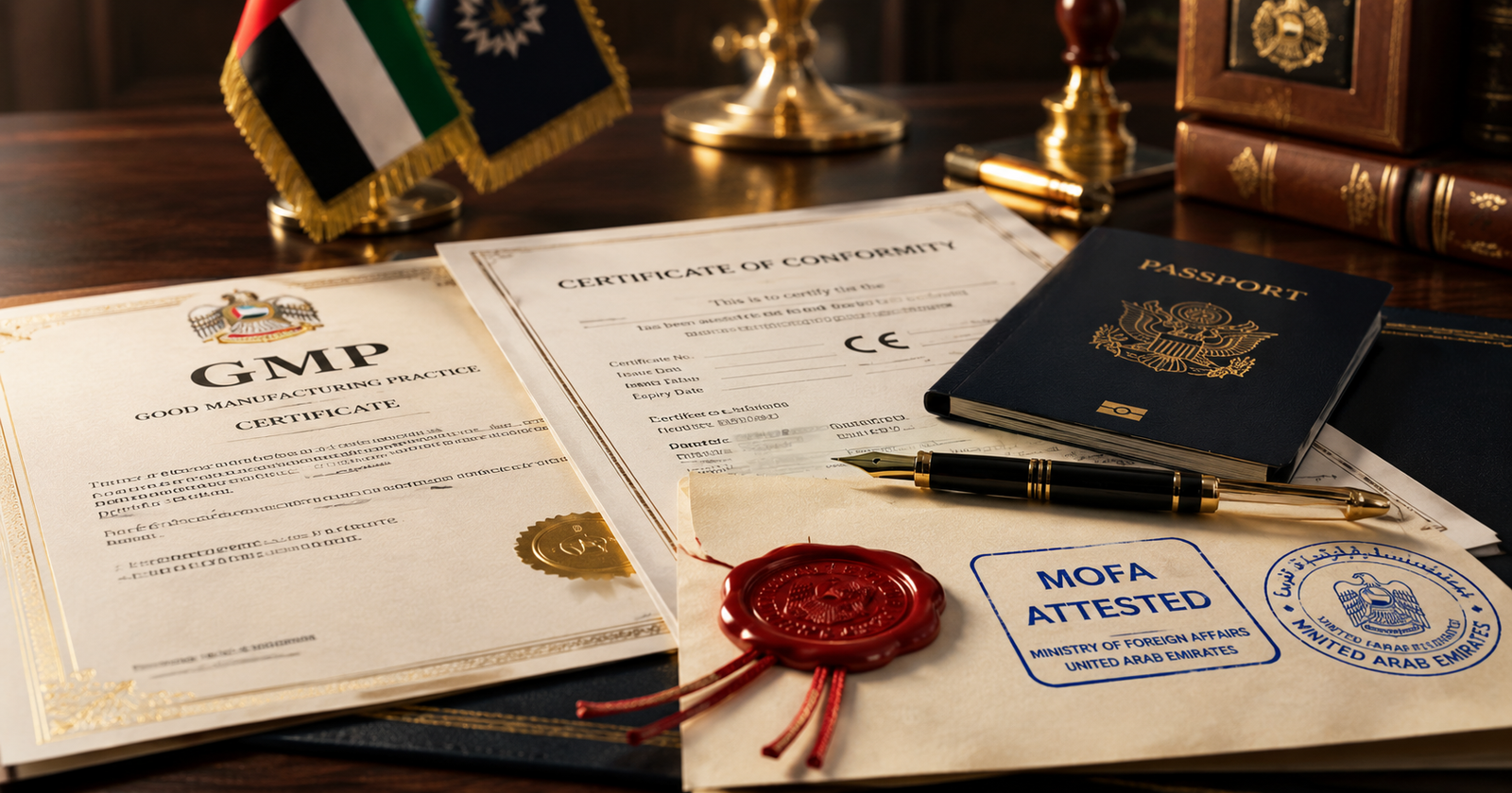 MOFA attestation in uae stamp on official documents UAE, document legalization process Ministry of Foreign Affairs Dubai